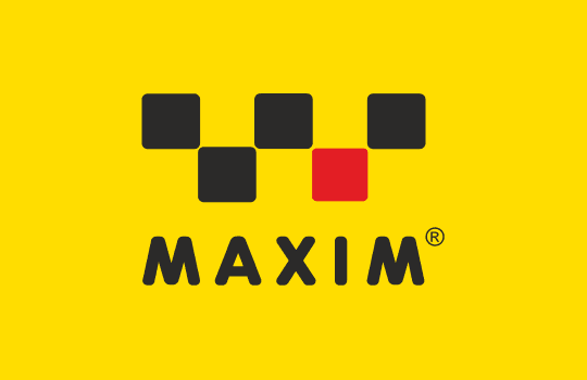 Логотип Такси Максим